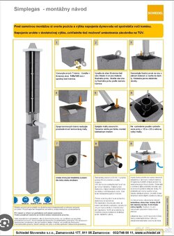komin na plyn Schiedel - Simplegas 80 gasfix 5m - 2