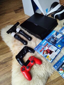 Ps4 +VR komplet + 5 hier + volant - 2