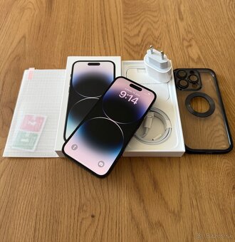 iPhone 14 Pro 128 gb Space Black v záruke + príslušenstvo - 2