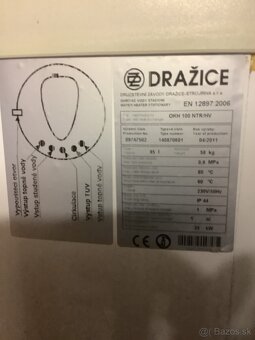 boiler na teplú vodu 95 l drazice - 2