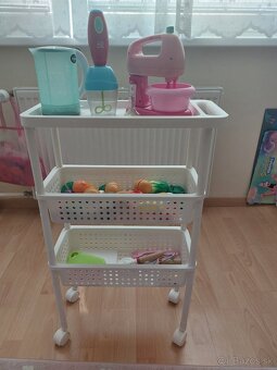Príslušenstvo ku kuchynke s plastovým regálom - 2