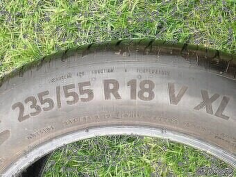 Predám pneumatiky Continental 235/55 R18 - 2