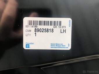 ĽAVÉ ZADNÉ DVERE CADILLAC SRX - 2