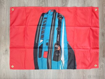 Vlajky VW Golf Mk1, Mk2, Mk3,GTI,G60 rallye ,VR6 - 2