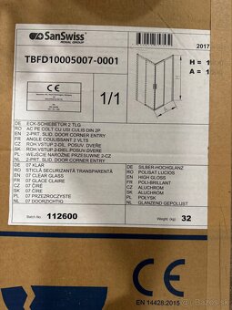 700mm sprchovy kút - 2