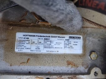 Elektrický kladkostroj - 2