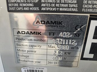 Odsavače Adamík. - 2