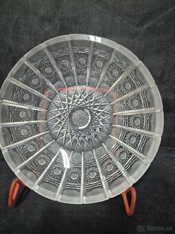 kryštálová brúsená misa priemer 20cm - 2
