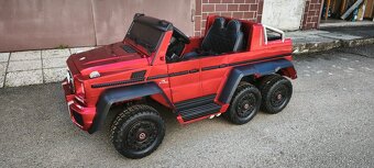 Elektrické autíčko Mercedes G63 6x6 - 2