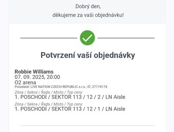 Robbie Williams Praha NAJ SEKTOR - 2