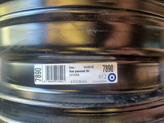 R15 4x100 Plechové disky - 2