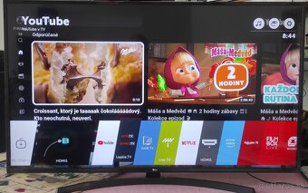 Predám 4KUHD SMART TV LG55UJ634V(140cm) - 2