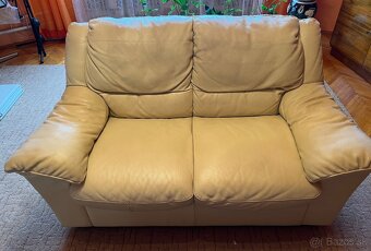 Lux kozena sedacia suprava, 2mm koza, 3+2+1 - 2