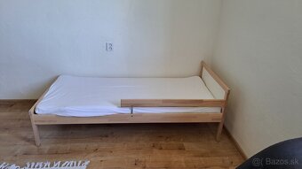 Detska postel IKEA Sniglar 160x70 cm s rostom a matracom - 2