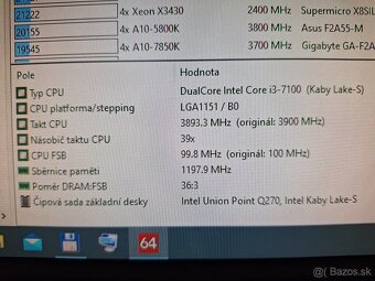 Intel Core i3 7100 3.9Ghz, Kaby Lake, socket 1151 - 2