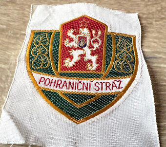 Pohraničná stráž pohraniční ČSSR nášivka TOP - 2