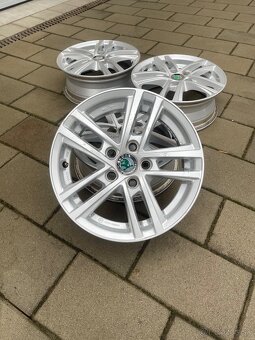 Alu disky 5x100 r14" Škoda Fabia 2,VW Polo - 2