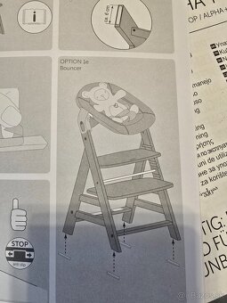 Destka jedalenska stolicka Hauck - 2