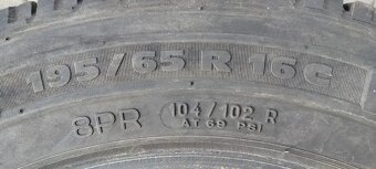 Celoročná pneumatika 2ks 195/65 R 16C 104R Michelin - 2