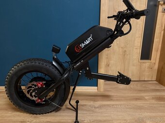 Prídavný elektrický pohon na invalidný vozík - 2