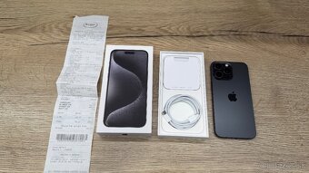 Apple iPhone 15 Pro Max 256GB Black Titanium - 2