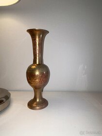 Mosadzná váza India 23cm - 2