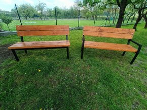 Záhradná lavička, zahradne sedenie - 2