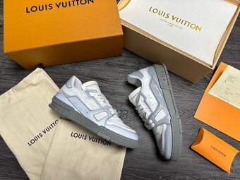 Louis Vuitton tenisky šede Komplet balenie - 2