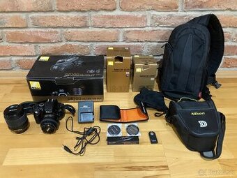 Nikon D5100 + 2 objektívy + príslušenstvo, znížená cena - 2