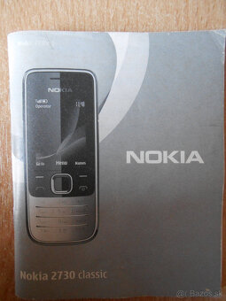 tlačítkový mobil NOKIA 2730 a SONY Ericsson - 2