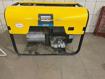 Elektrocentrala atlas copco, generator, - 2
