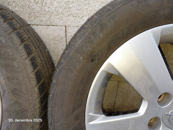 Sada ALU diskov Opel + zim. pneu, rozteč 5 x 110 R16 ,  ET41 - 2