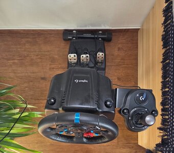 Logitech G29 + radiaca páka + stojan - 2
