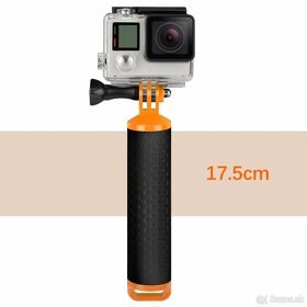 Plávajúci držiak pre akčné kamery GoPro - Oranžový - NOVÝ - 2