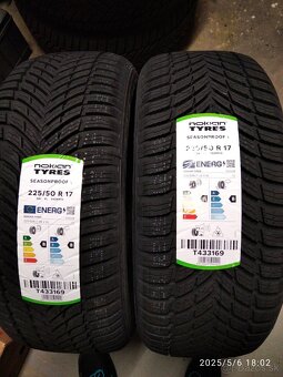 Predám pneumatiky 225/50 R17 - 2