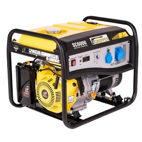 Prenosná benzínová elektrocentrála WSC6000, 5 kW 14 HP - 2