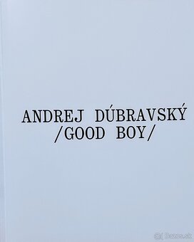 Andrej Dúbravský - Good boy - katalóg - 2024 - 2