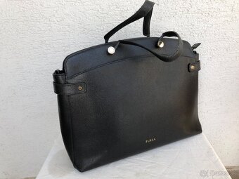 Furla kozena kabelka cierna - 2