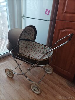 Retro kočík pre bábiky - 2