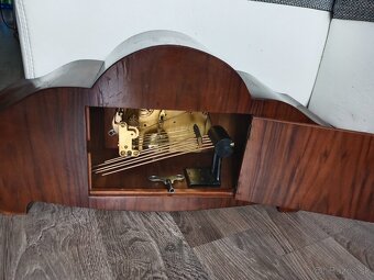 Krbové stolní hodiny Německo starožitný - 2