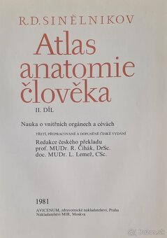 Atlas anatomie člověka I a Ii - 2