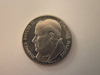 Postriebrená medaila ROMA - Pápež Ján Pavol II. - 2