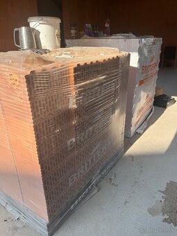 Brusene palene tehly na predaj, zostatok z RD - 2