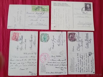 Pohladnice Ceskoslovensko 1920 - 2