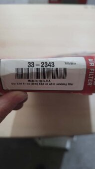 Vzduchovy filter KN Honda - 2