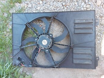 intercooler, ventilátory, výstuha superb II - 2