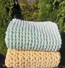 deka pre novorodencov, farba mäty - 2