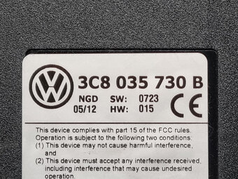 3C8035730B Bluetooth Handsfree Riadiaca Jednotka - 2