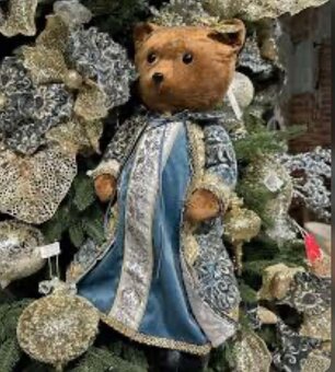 Luxusný modrý medvedík - 2