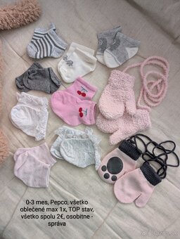 Oblečenie pre dievčatko veľ. 50 - 2